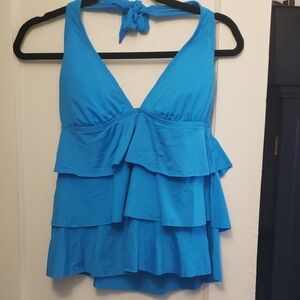 Kenneth Cole Reaction Vibrant Blue Tankini Top